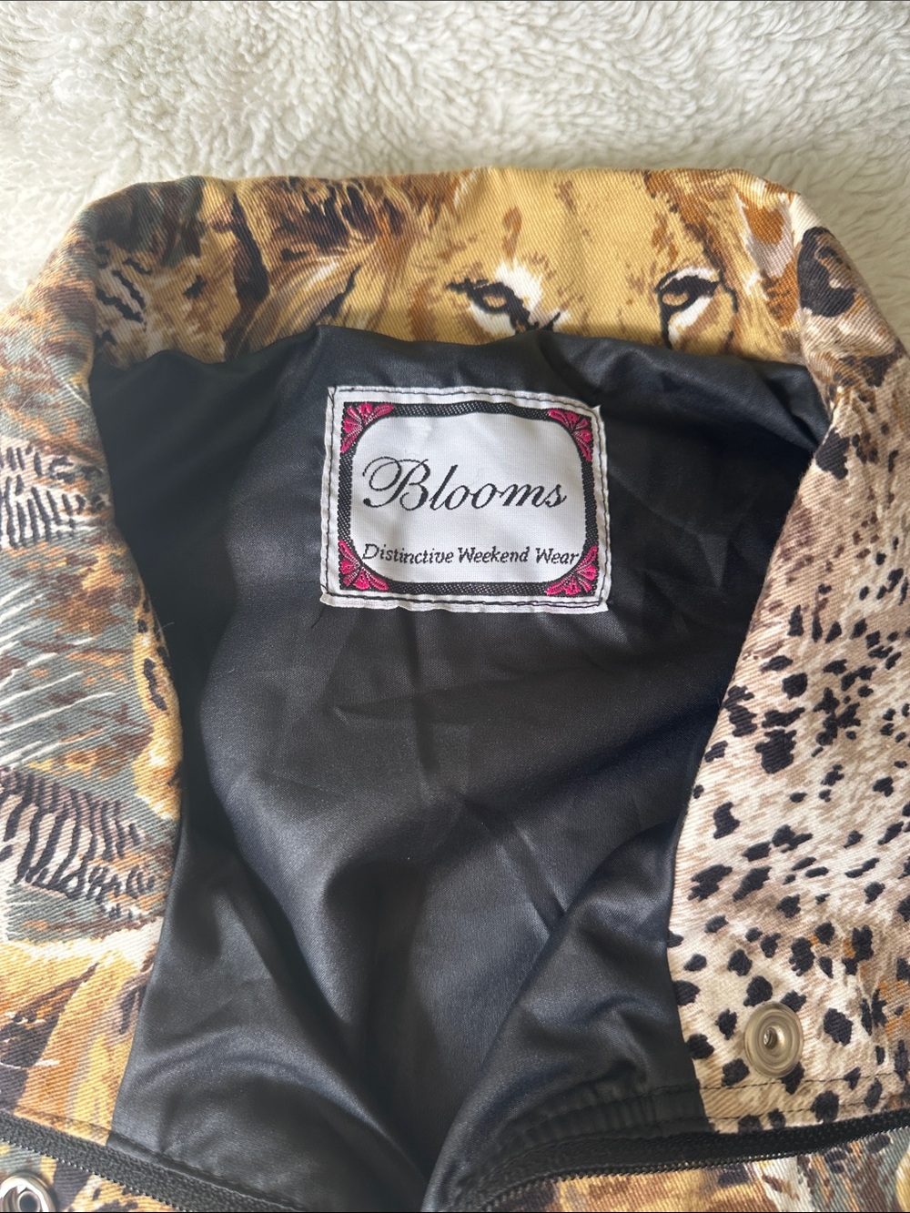 90s animal print jacket - Picture 2 of 6
